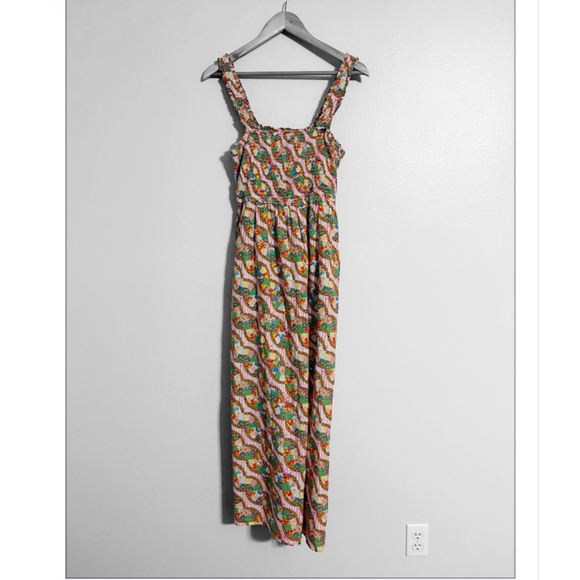 Rhode Printed Maggie Midi Dress - Picture 2 of 10